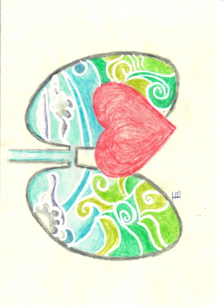spirometria pediatrica disegno polmoni e cuore aria pulita
